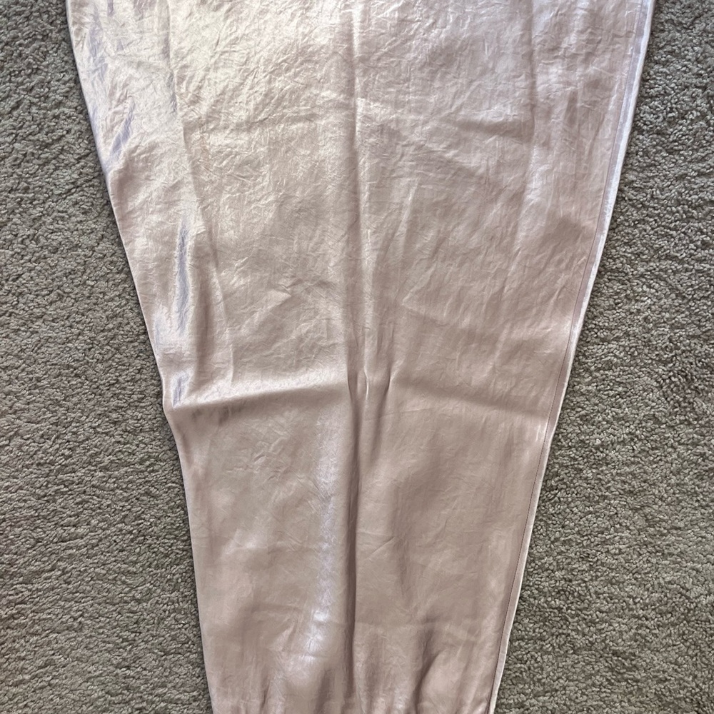 Aritzia babaton Blush Satin Midi Skirt - Picture 2 of 4